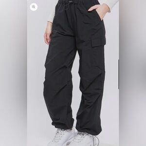 Woman's Classic Black Cargo Trousers